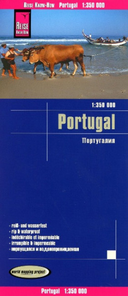 Reise Know-How Landkarte Portugal 1 : 350 000