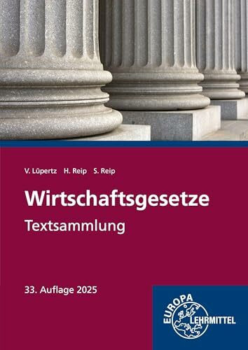 Wirtschaftsgesetze Textsammlung