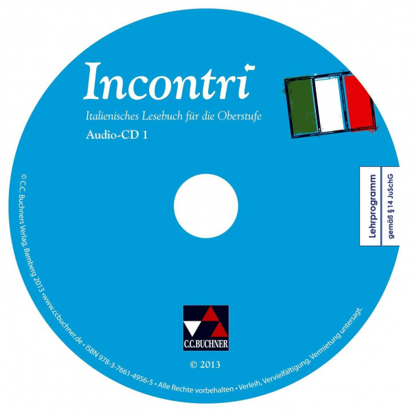 Incontri / Incontri Audio-CD-Collection: Italienisches Lesebuch für die Oberstufe (Incontri: Italienisches Lesebuch für die Oberstufe)