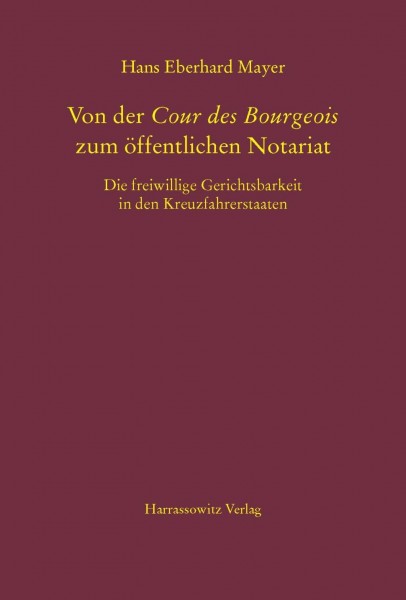 Von der Cour des Bourgeois zum öffentlichen Notariat