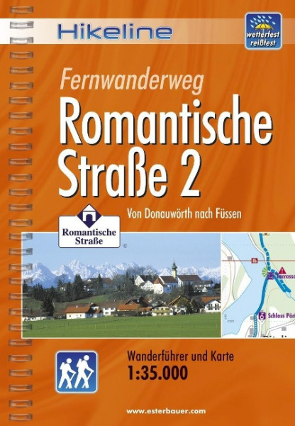 Hikeline Wanderführer Fernwanderweg Romantische Straße 2