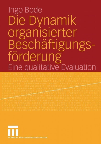 Die Dynamik organisierter Beschäftigungsförderung: Eine qualitative Evaluation (German Edition)
