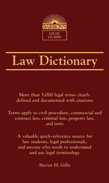 Law Dictionary