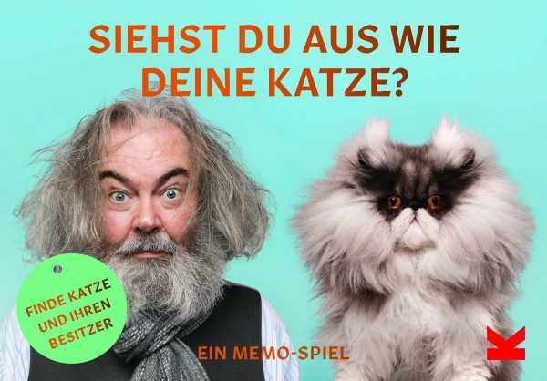 Laurence King Verlag GmbH du aus wie deine Katze? Ein Memo-Spiel teal/turquoise green