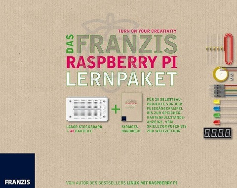 Das Franzis Raspberry Pi Lernpaket - Gültig für alle Modelle (A, B, A+, B+ und Raspberry Pi 2 Modell B)
