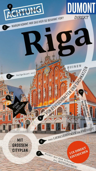 DUMONT direkt Reiseführer Riga: Mit großem Cityplan