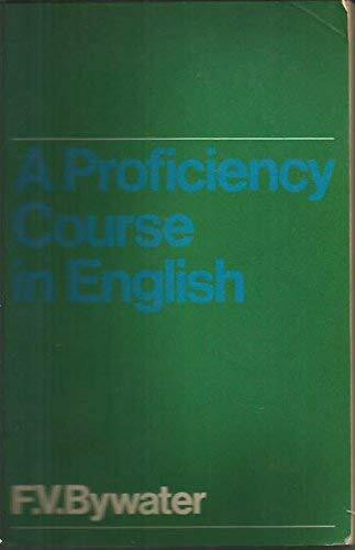 A Proficiency Course in English