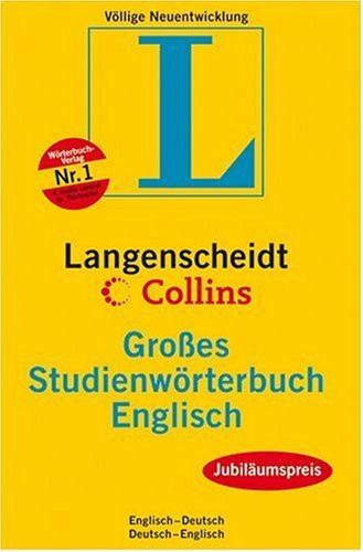 Englisch. Großes Studienwörterbuch. Langenscheidt / Collins