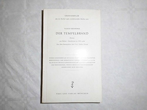 Der Tempelbrand