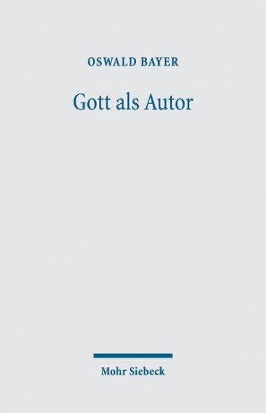 Gott als Autor