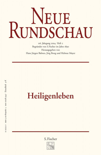 Neue Rundschau 2005/4