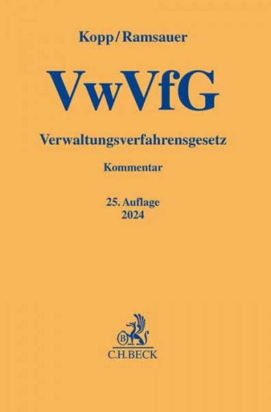 Verwaltungsverfahrensgesetz (Gelbe Erläuterungsbücher)