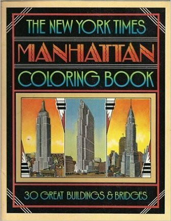 The New York Times Manhatten Coloring Book.