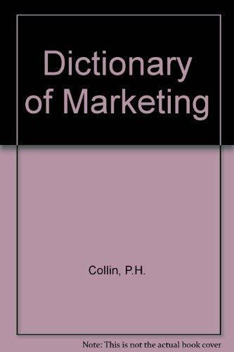 Dictionary of Marketing