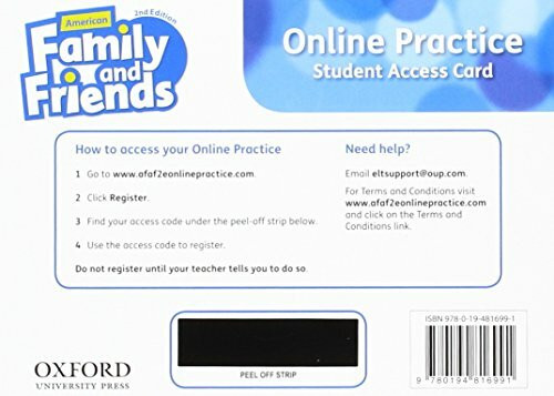 American Family and Friends: Student Standalone Access Pack