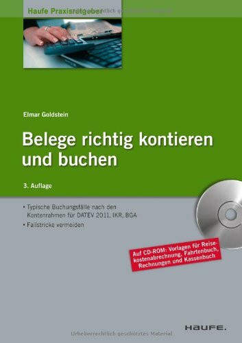 Belege richtig kontieren und buchen