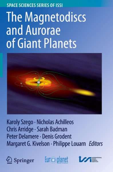 Giant Planet Magnetodiscs and Aurorae