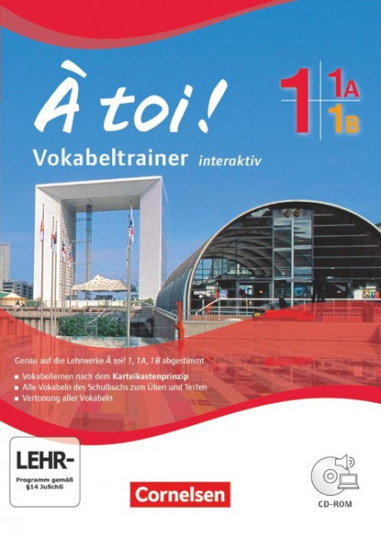 À toi! 01. Vokabeltrainer auf CD-ROM