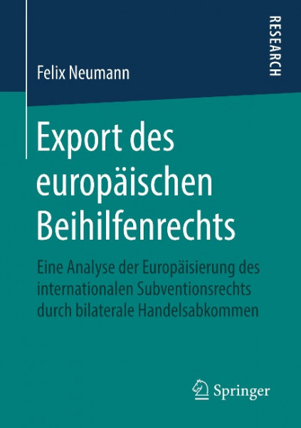 Export des europäischen Beihilfenrechts