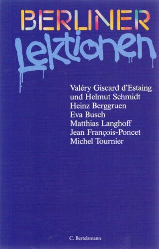 Berliner Lektionen. - 1996