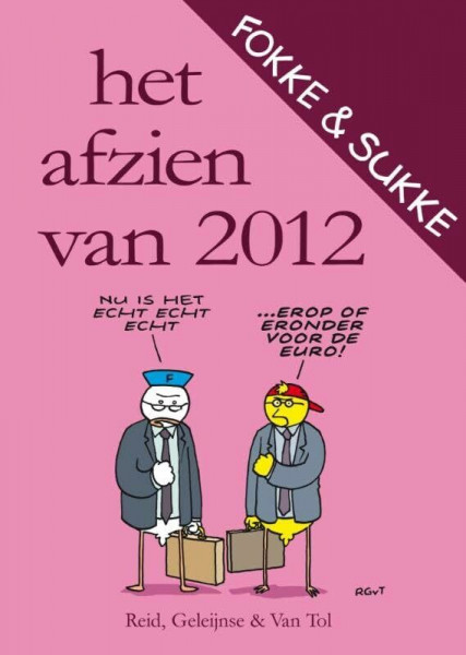 Het afzien van 2012 (Fokke en Sukke)