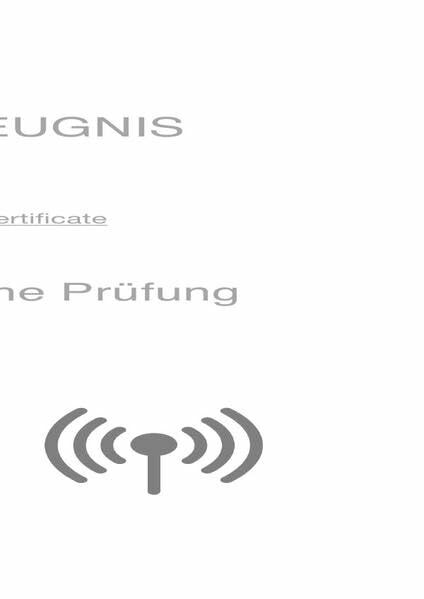 FUNKZEUGNIS-SRC - Die praktische Prüfung: Praktische Prüfung - Sprechfunkzeugnis SRC - Short-Range-Certificate