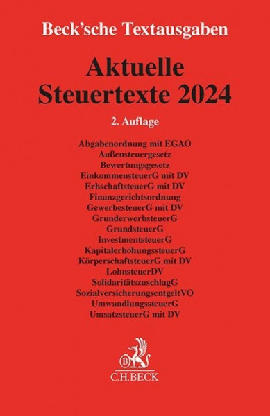 Aktuelle Steuertexte 2024