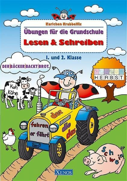 Karlchen Krabbelfix / Lesen und Schreiben 1. und 2. Klasse: Übungen für die Grundschule