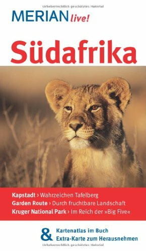 MERIAN live! Reiseführer Südafrika: MERIAN live! - Mit Kartenatlas im Buch und Extra-Karte zum Herausnehmen