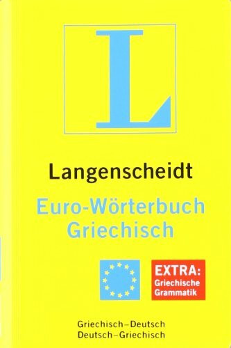 Langenscheidt Euro-Wörterbuch Griechisch