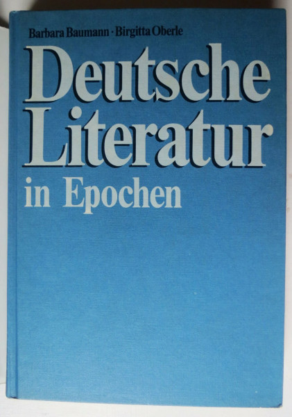 Deutsche Literatur in Epochen