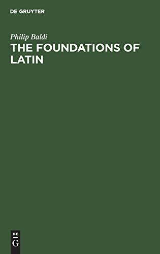 The Foundations of Latin