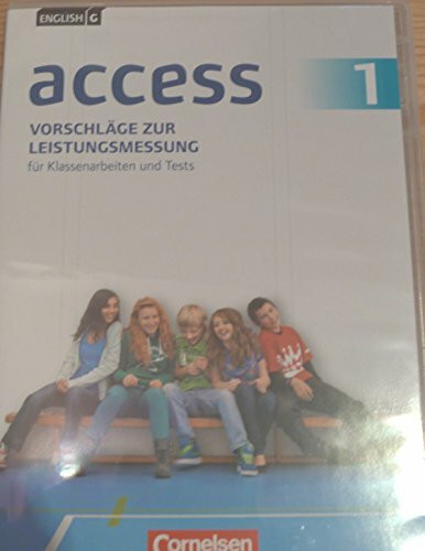 English G Access. Allgemeine Ausgabe. Band 1: 5. Schuljahr. Vorschläge zur Leistungsmessung. CD-Extra. CD-ROM und CD auf einem Datenträger