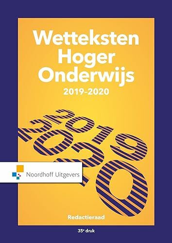 Wetteksten hoger onderwijs 2019-2020