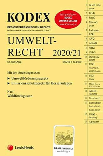 KODEX Umweltrecht 2020/21