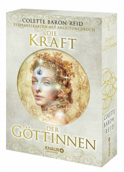 Die Kraft der Göttinnen: 52 Orakelkarten mit Anleitungsbuch | Wunderschön gestaltete Orakelbox der Bestsellerautorin