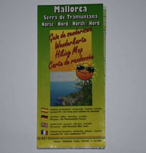 Mallorca - Serra de Tramuntana Norte/Nord /North/Nord: Wanderkarte /Hiking Map mit Mountainbike-Touren, wetterfest, reissfest, abwischbar, GPS-genau. ... Laminiert (Wanderkarte / WK)