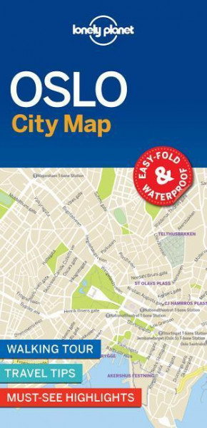 Lonely Planet Oslo City Map