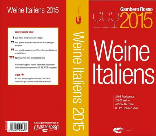 Weine Italiens 2015 - Vini d'Italia Gambero Rosso 2015