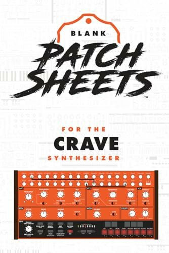 Behringer Crave Blank Patch Sheet Notebook: Become a more organized songwriter with this Blank Patch Sheet notebook so you can spend more time creating and less time forgetting.