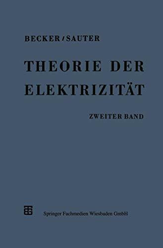 Theorie der Elektrizität, Bd.2, Einführung in die Quantentheorie der Atome und der Strahlung: Zweiter Band: Einführung in die Quantentheorie der Atome und der Strahlung
