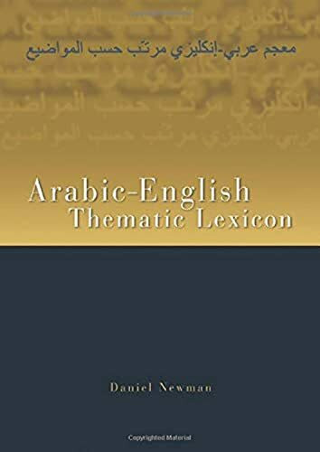 Arabic-English Thematic Lexicon