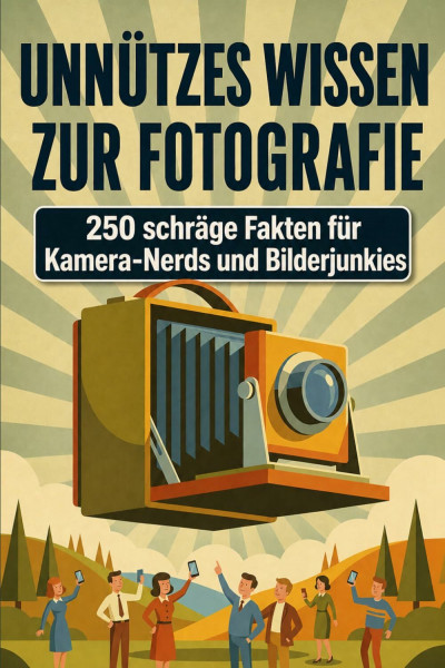 Unnützes Wissen zur Fotografie – 250 schräge Fakten für Kamera-Nerds und Bilderjunkies: Kuriose Foto-Fakten, verrückte Geschichten & absurde ... für Fotografen, Fotofans & Nerds mit Humor