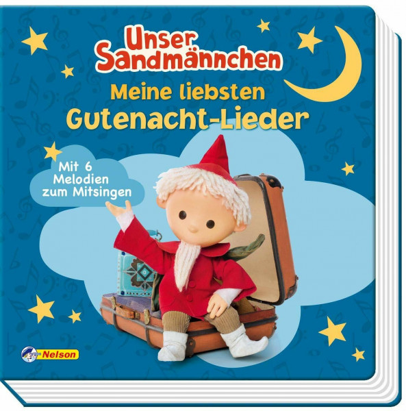 Unser Sandmännchen: Meine liebsten Gute-Nacht-Lieder: Soundbuch mit 6 Melodien zum Mitsingen
