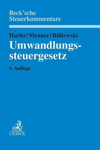 Umwandlungssteuergesetz: Kommentar (Beck'sche Steuerkommentare)