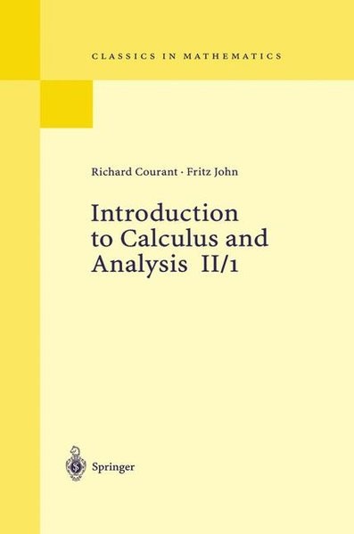 Introduction to Calculus and Analysis II/1
