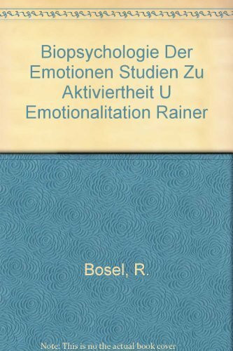 Physiologische Psychologie: Einführung in die biologischen und physiologischen Grundlagen der Psychologie