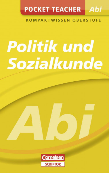 Pocket Teacher Abi Politik/Sozialkunde