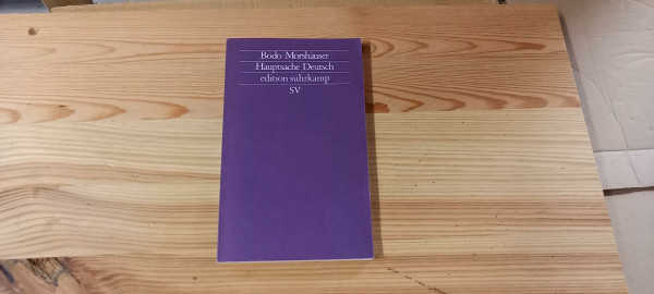 Hauptsache Deutsch (edition suhrkamp)