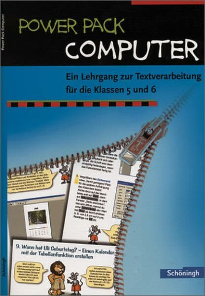 Power Pack Computer: Ein Lehrgang zur Textverarbeitung für die Klassen 5 und 6